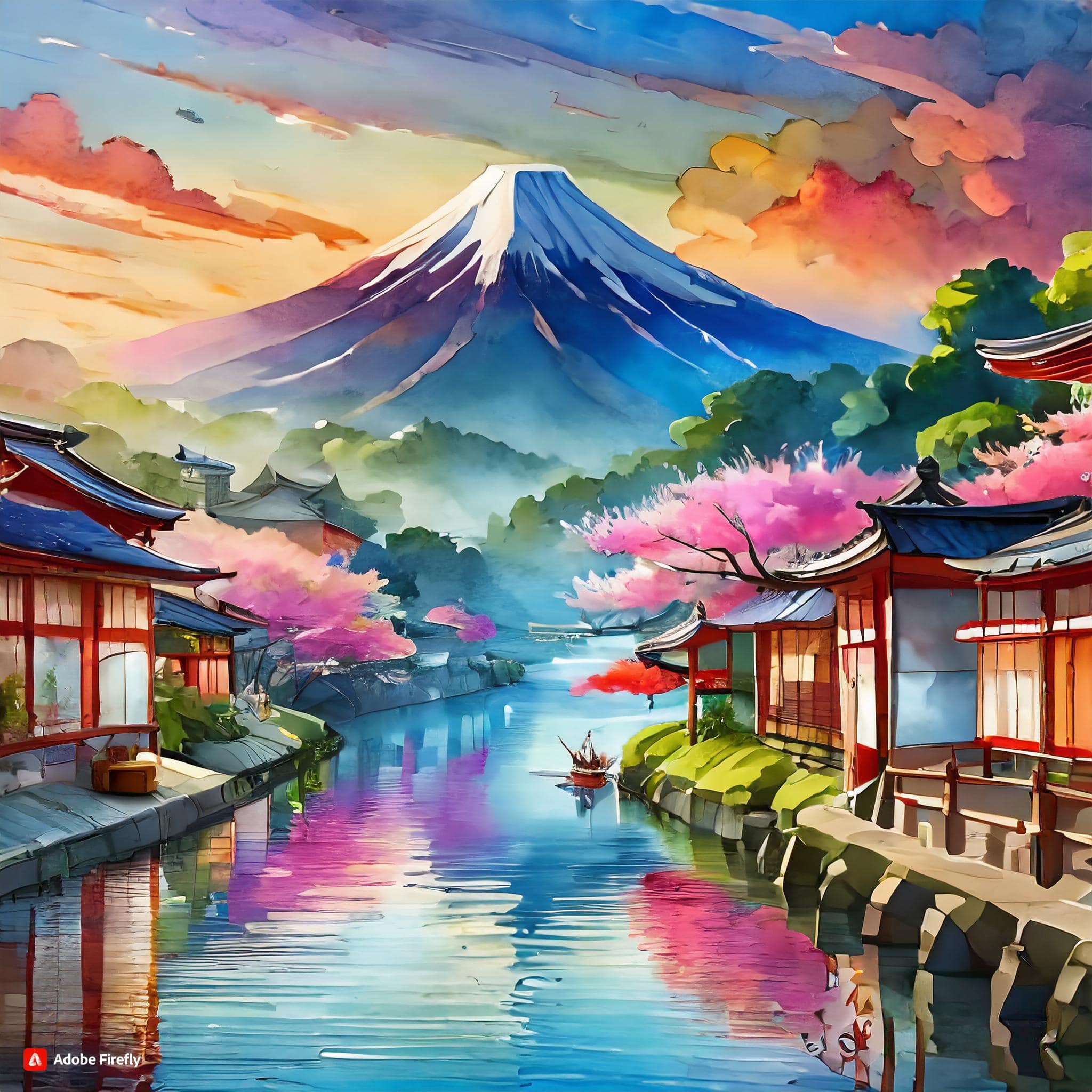 Picture art of Japan